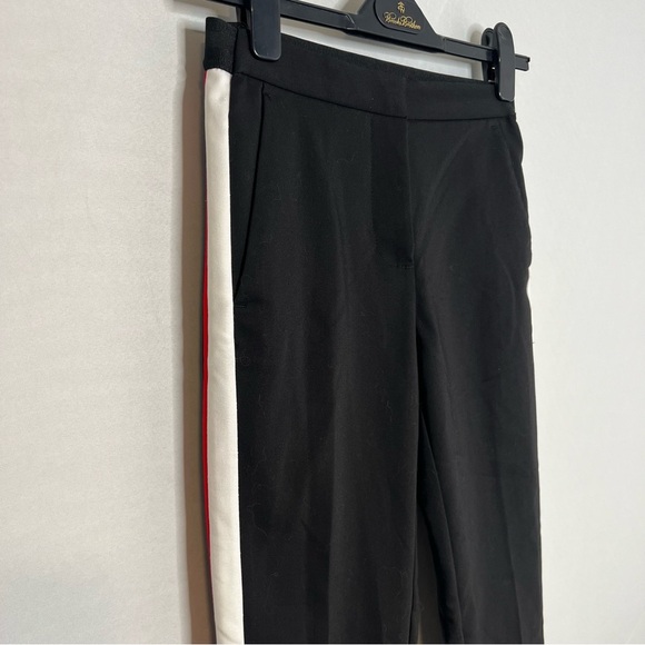 Zara Striped Cotton-Blend Cropped Pants. Size XS. - Picture 8 of 16